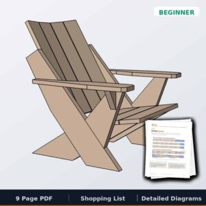 RE ADIRONDACK CHAIR cover 2026