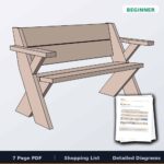 Easy Outdoor Bench