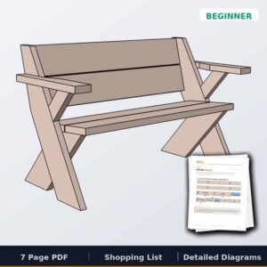 RE OD BENCH 4 2X8S W ARMS cover 2026