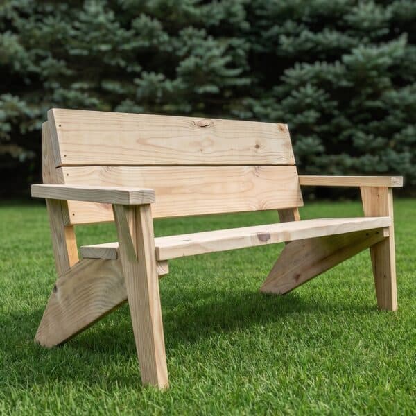 modern outdoor bench plans gallery 1