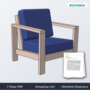 Easy Outdoor Chair plans cover