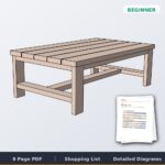 Easy Outdoor Coffee Table