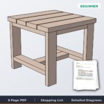Easy Outdoor Side Table